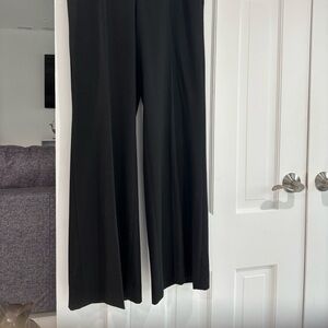 Ralph Lauren Black Wide-Leg Pants.
